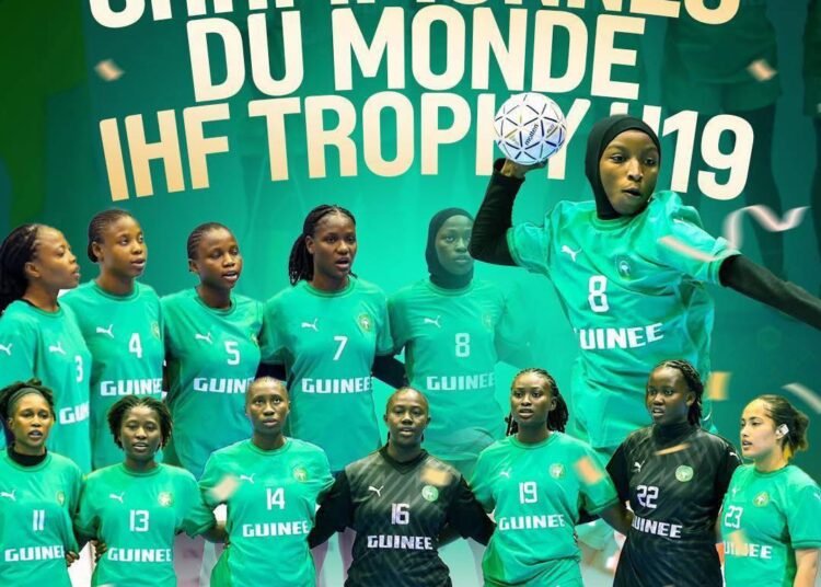 Handball : la Guinée sur le toit du monde !