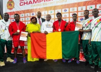 Championnats d’Afrique de Sambo 2026 : la Guinée termine en beauté avec une médaille d’or et une 7e place continentale