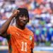 Ivory Coast's Yan DIOMANDE prior to the FIFA World Cup 2026, Group E match between Curacao and Ivory Coast at Lincoln Financial Field on June 25, 2026 in Philadelphia, United States. (Photo by Baptiste Fernandez/Icon Sport)