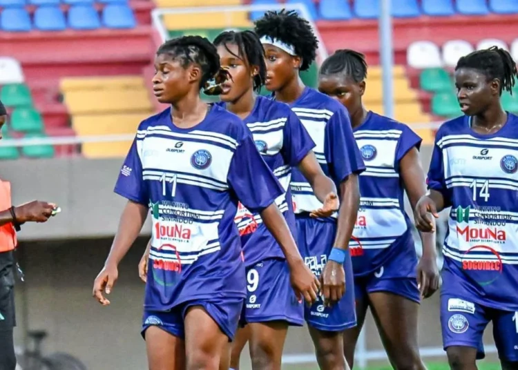 Football féminin : victoire historique de l’AS Bolonta en Ligue des champions CAF