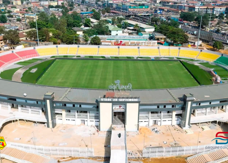 Le stade 28 septembre de Conakry homologué par la CAF